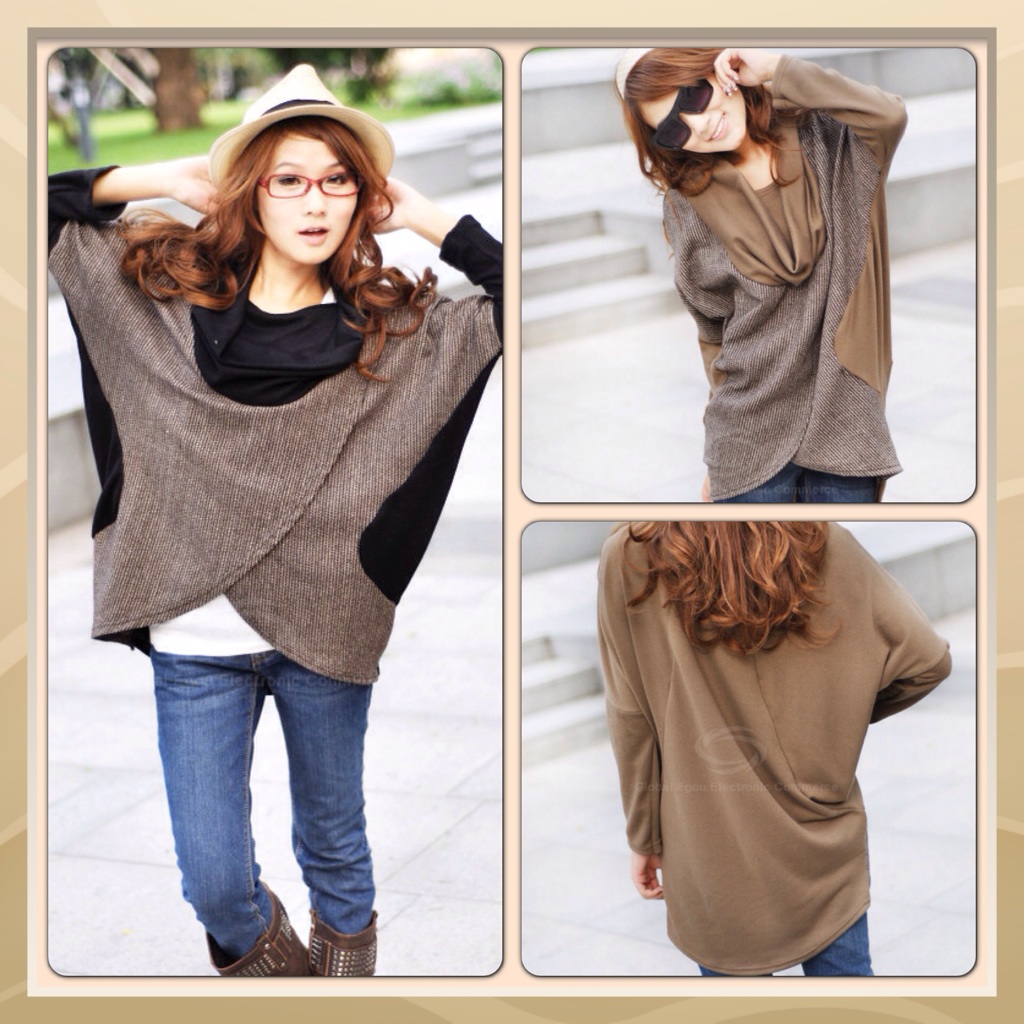Cowl-Neck Sweater